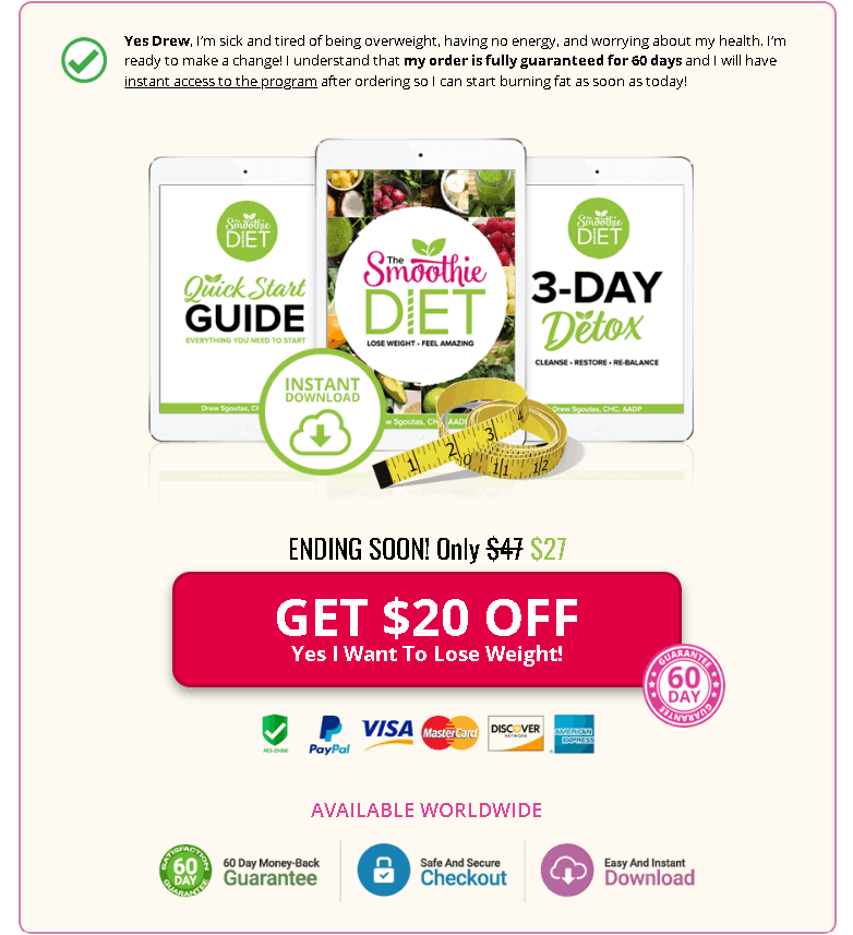 Smoothie diet Price